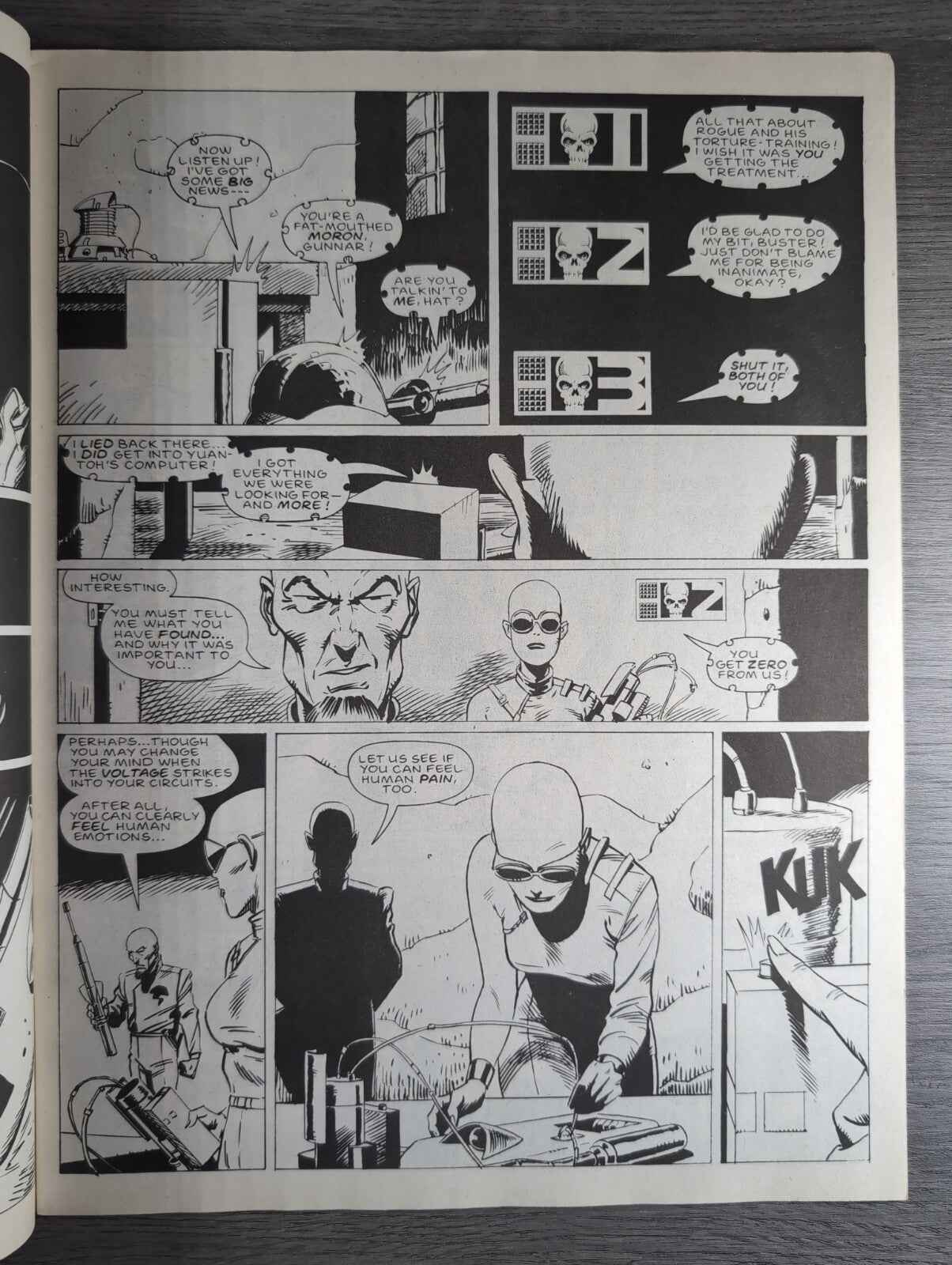2000AD Prog 527 Featuring Judge Dread Comic 20th June 1987 Vintage Retro Comic
