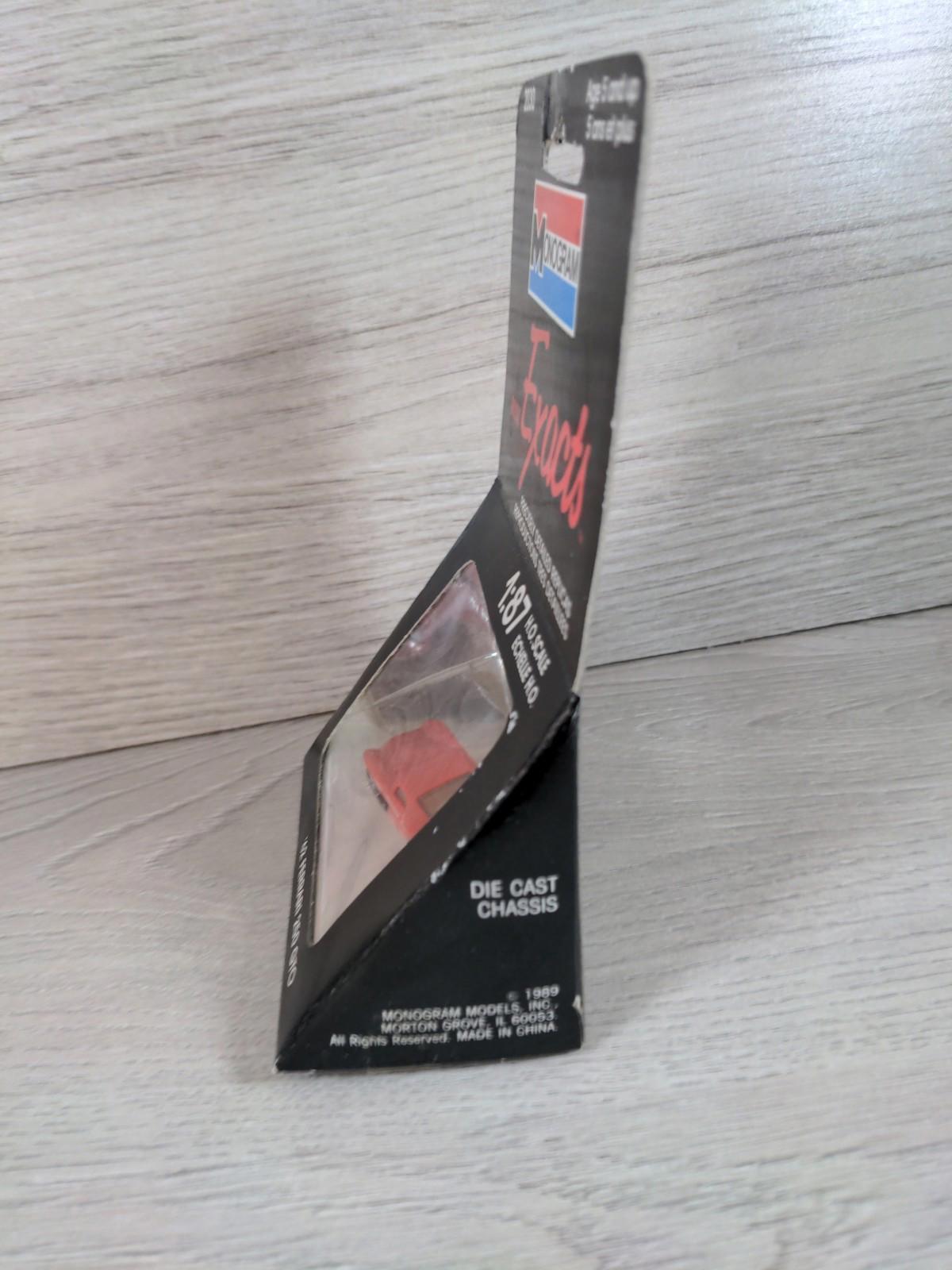 Monogram Mini Exacts 62 Ferrari 250 GTO No 2030 Diecast Model Car 1:87 H.O Scale