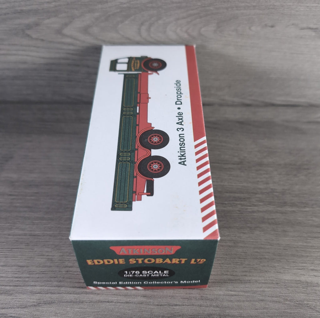 Atlas Editions Eddie Stobart Atkinson 3 Axle Dropside Die-Cast Model