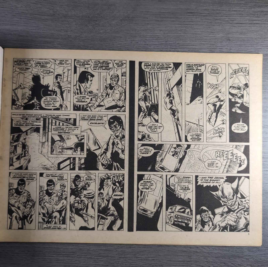 Super Spider-Man With The Super Heroes No. 196 Marvel Comics 10th November 1976