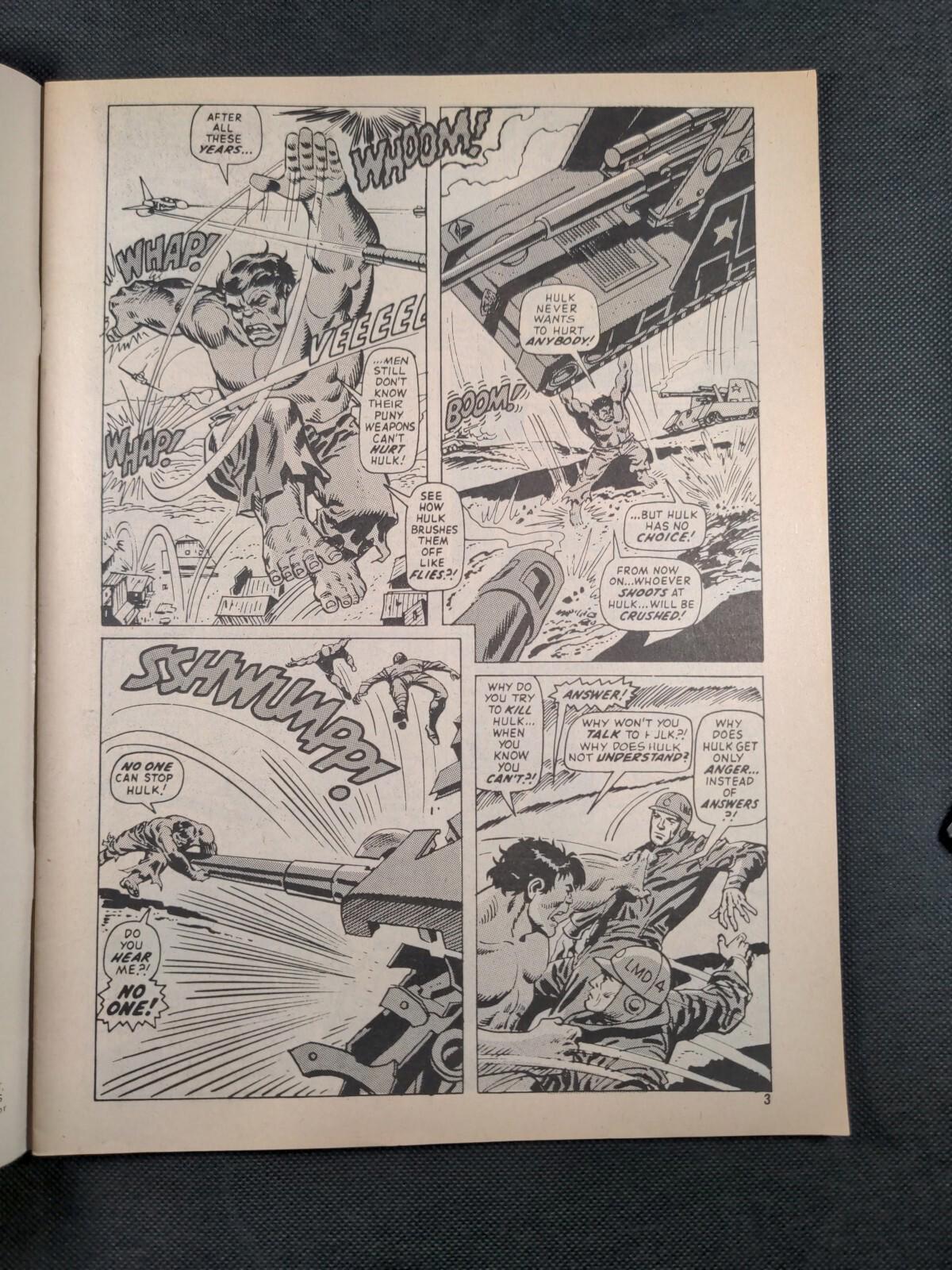 Mighty World of Marvel Comic Issue No 135 May 1975 Vintage Marvel UK Comic