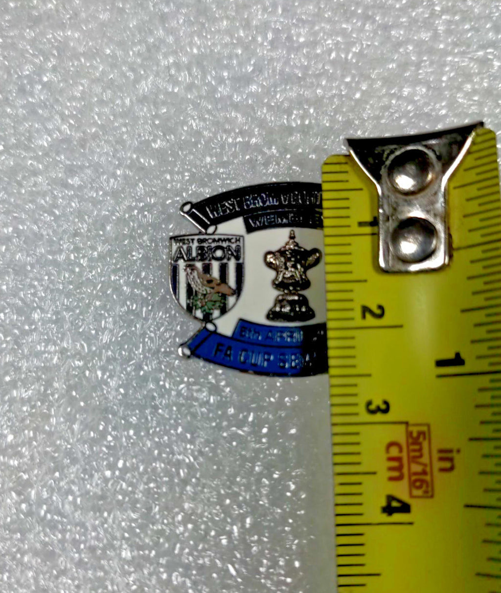 West Brom v Portsmouth FA Semi Cup Final 2008 Wembley Pin Badge - Retrorama UK