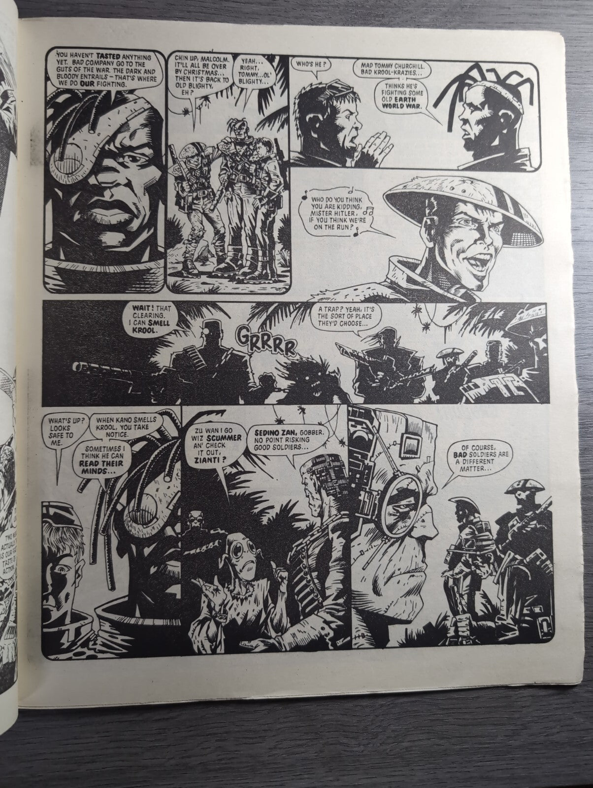 2000AD Prog 501 Featuring Judge Dread Comic 20th Dec 1986 Vintage Retro Comic