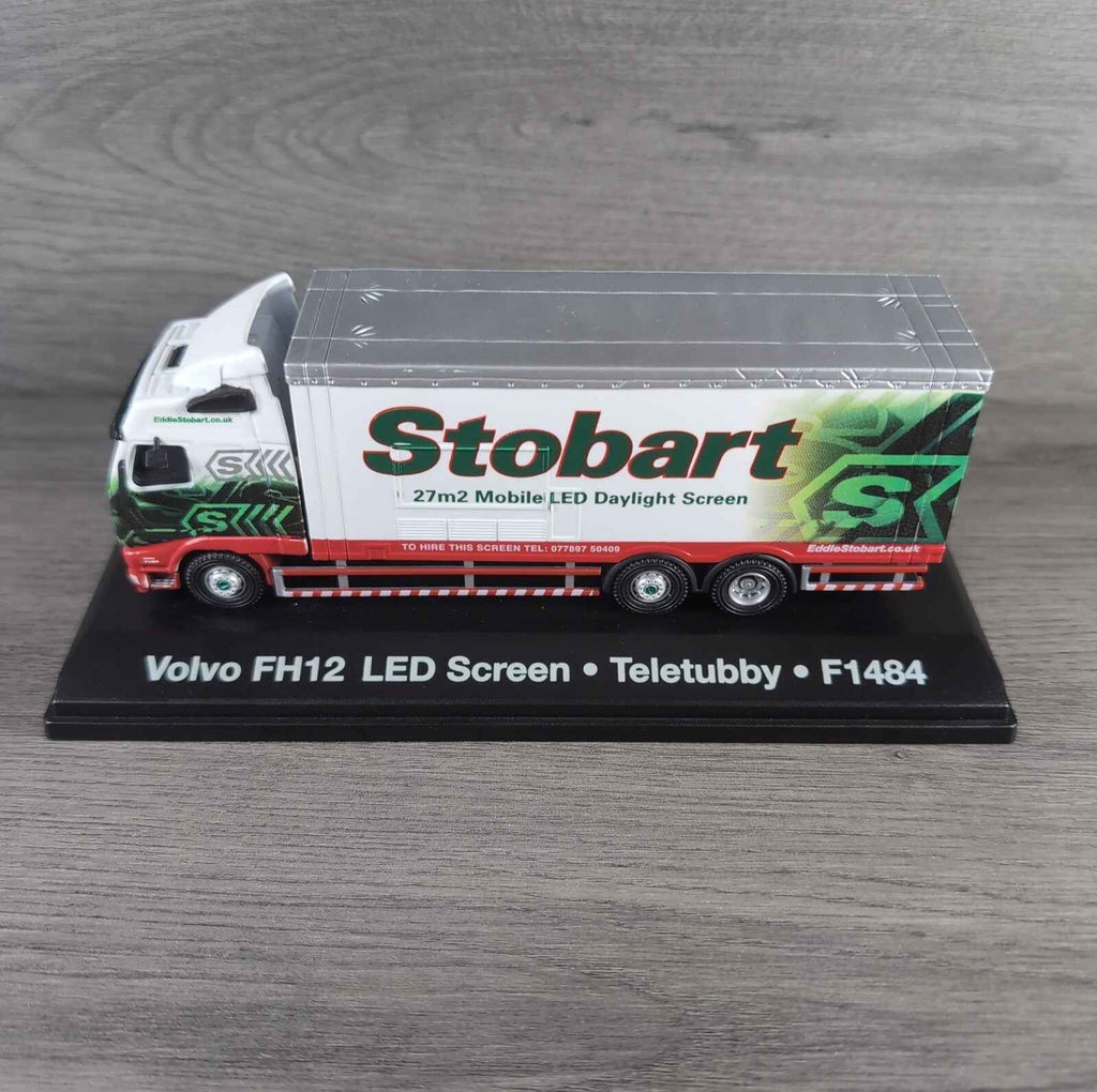 Atlas Editions Eddie Stobart Volvo FH12 LED Screen Teletubby F1484 1:76 Scale
