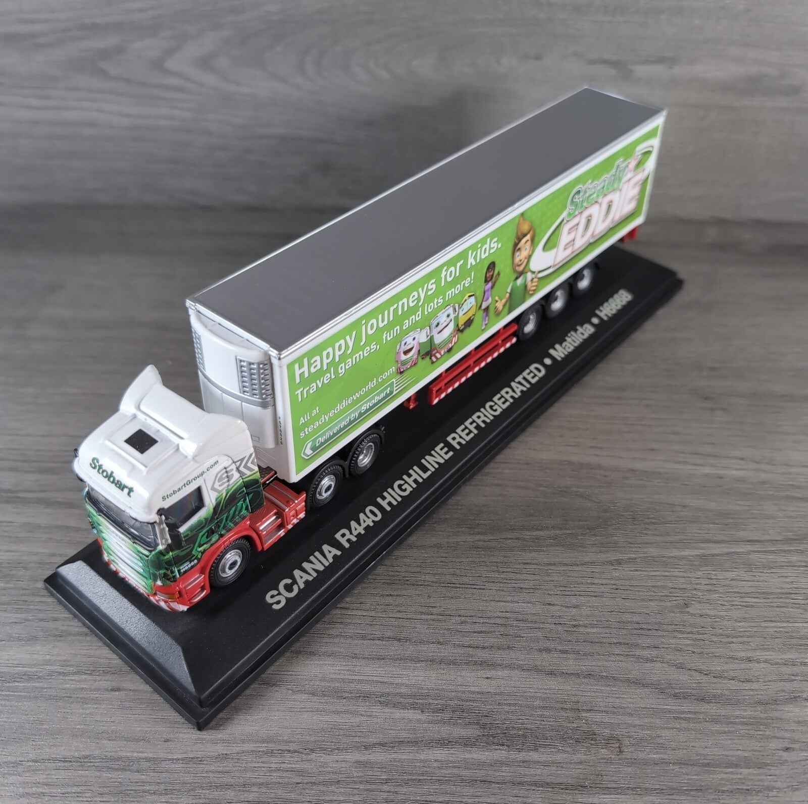 Atlas Editions Eddie Stobart Scania R440 Highline Refrigerated Matilda H6668
