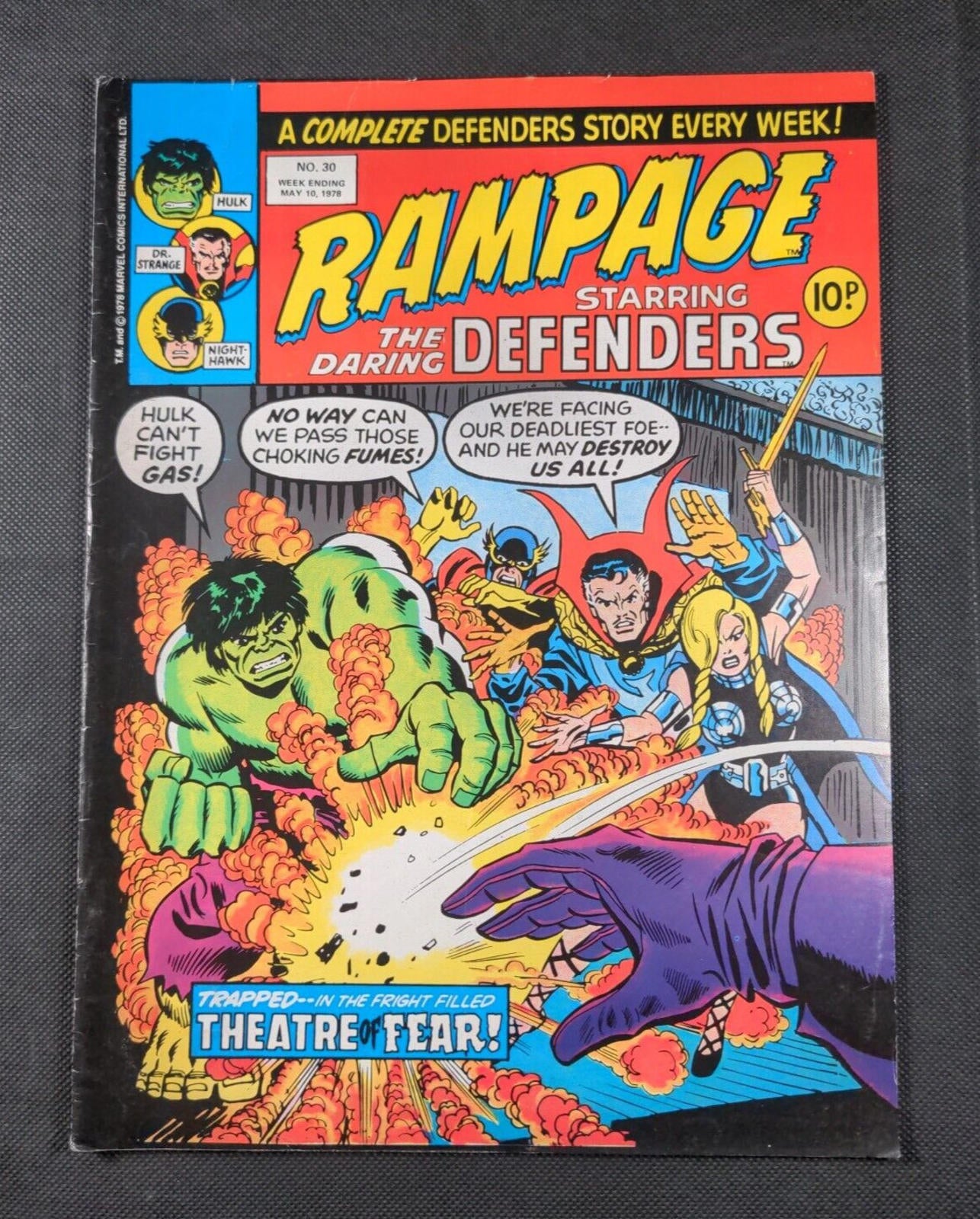Marvel Comics - Rampage Starring The Daring Defenders - Issue No 30 May 1978