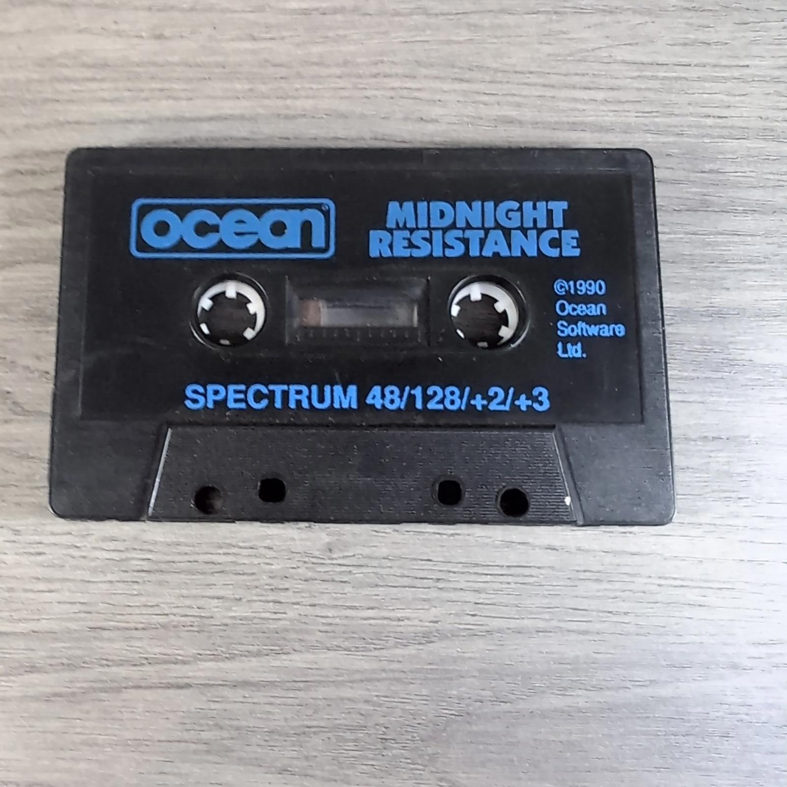 Midnight Resistance ZX Spectrum 48/128K Game Cassette Ocean Tested & Working
