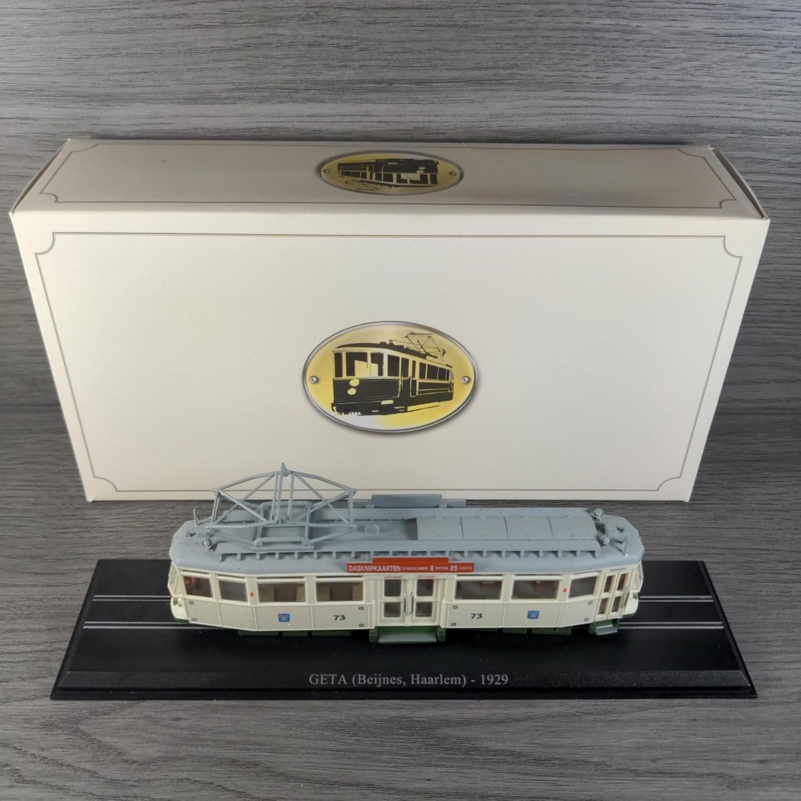 Atlas Editions Trams Of The World  GETE (Beijnes Haarlem) 1929 Model Tram - Retrorama UK