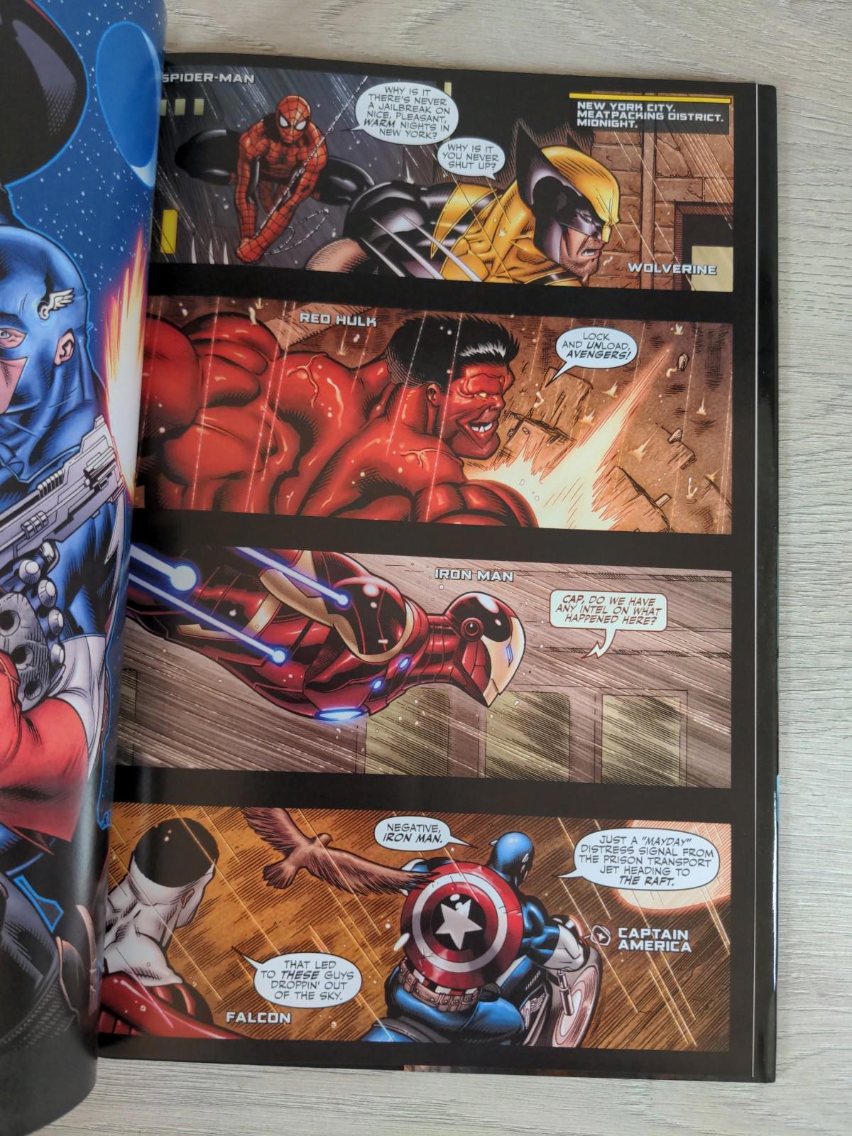 Marvel Avengers: X-Sanction by Jeph Loeb Hardcover 2012 Graphic Novel