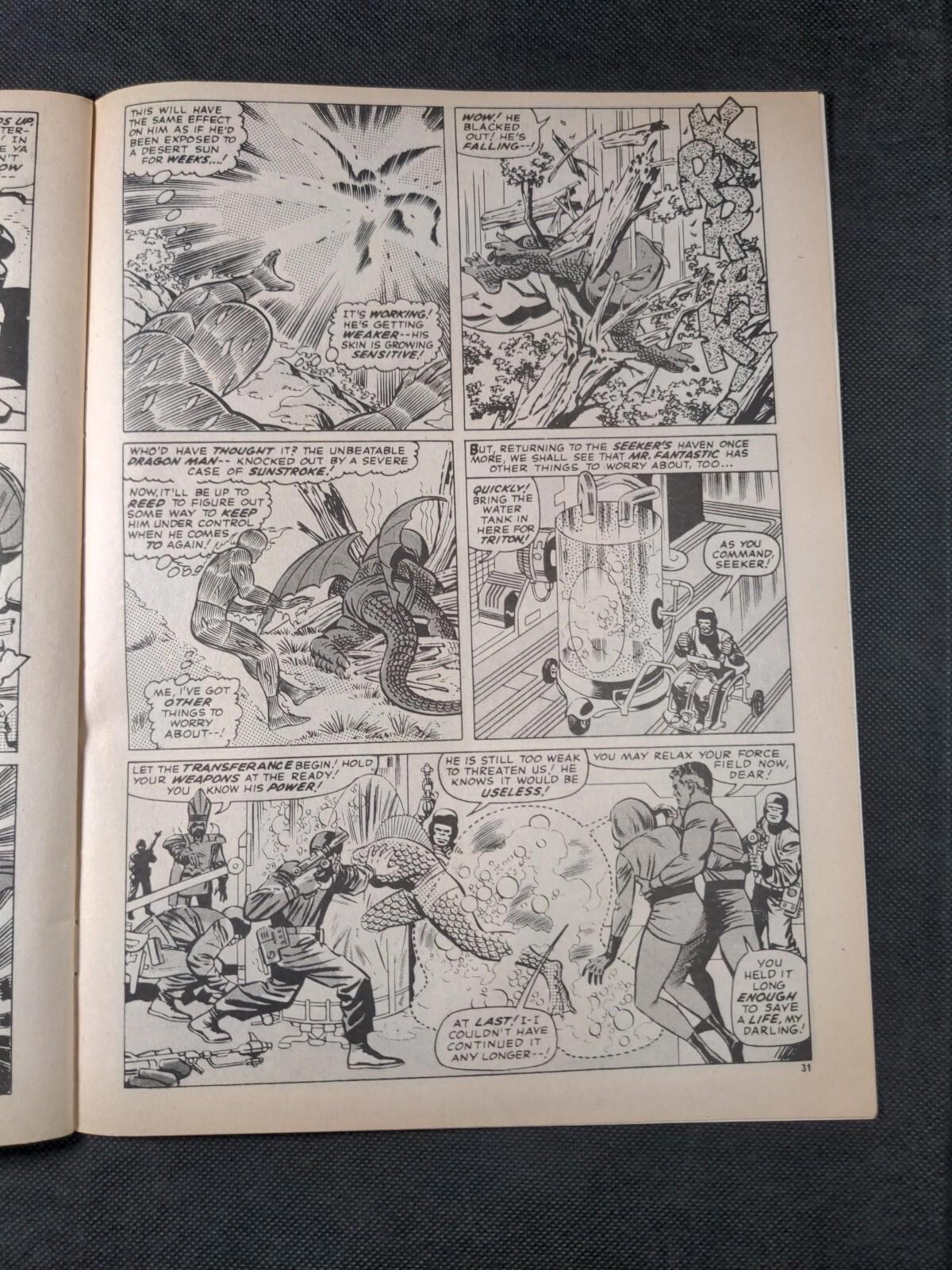 Mighty World of Marvel Issue No 101 September 1974  Marvel UK Vintage Comic