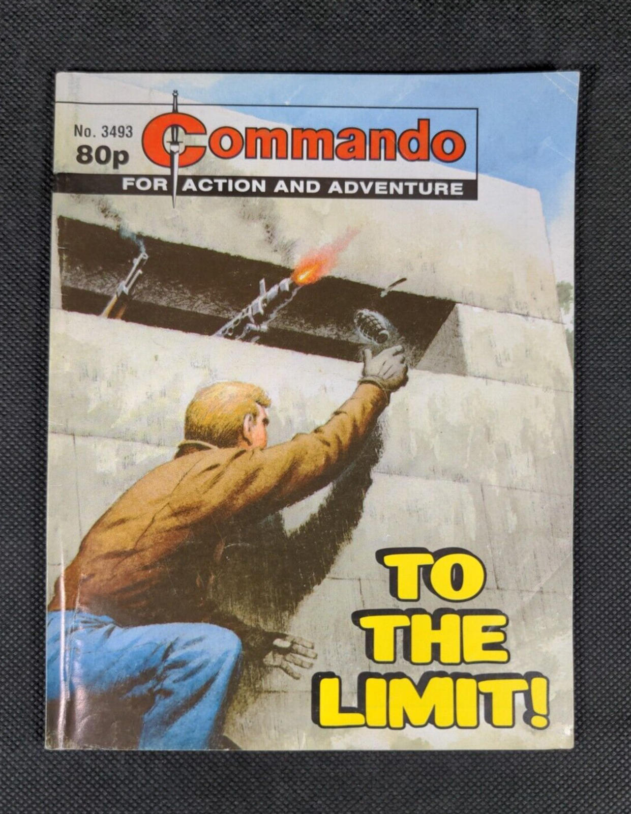 Commando Comic Issue Number 3493 To The Limit! - Retrorama UK