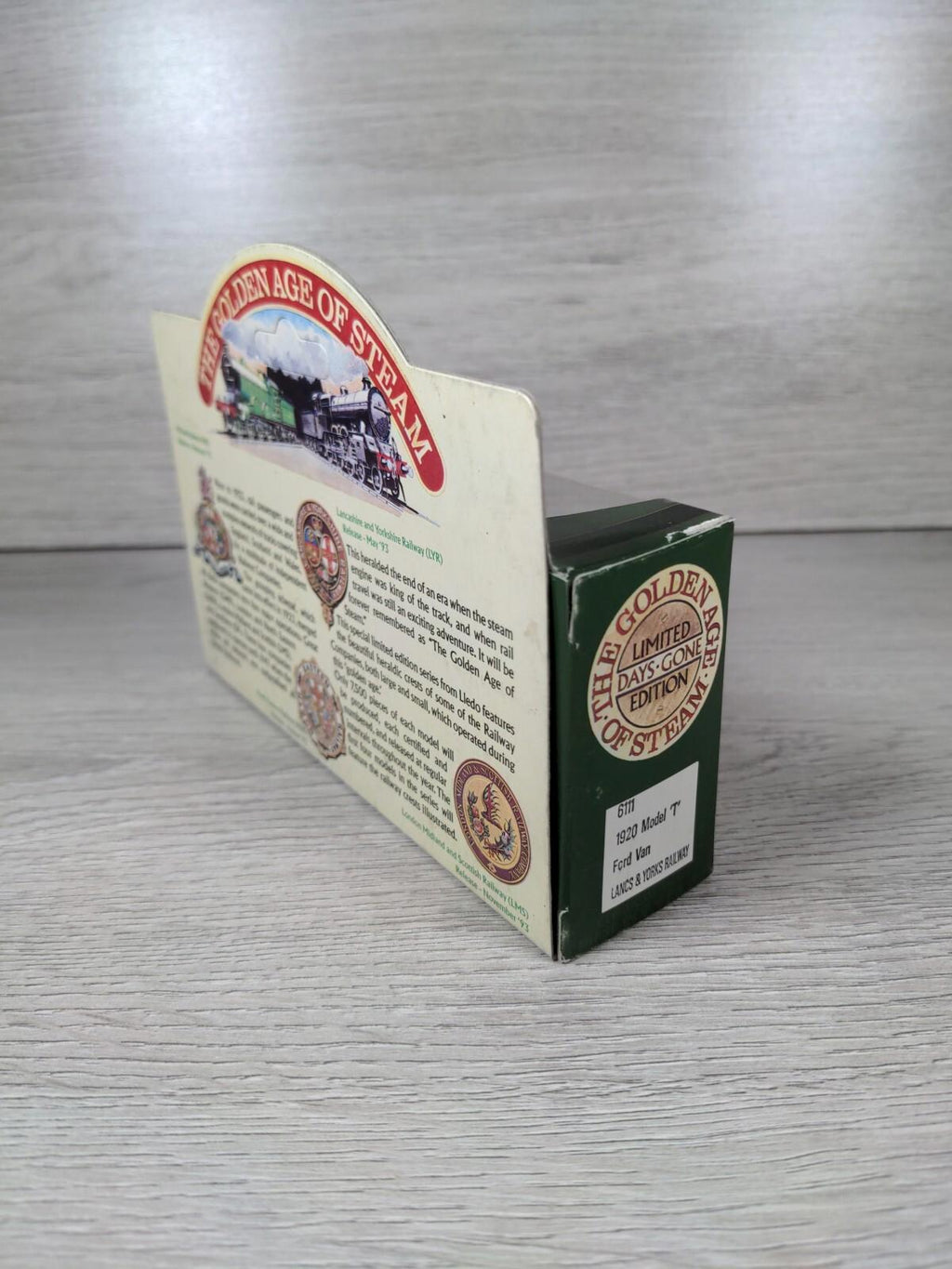 Lledo The Golden Age of Steam 1920 Model T Ford Van 6111 Lancs & Yorks Railway - Retrorama UK