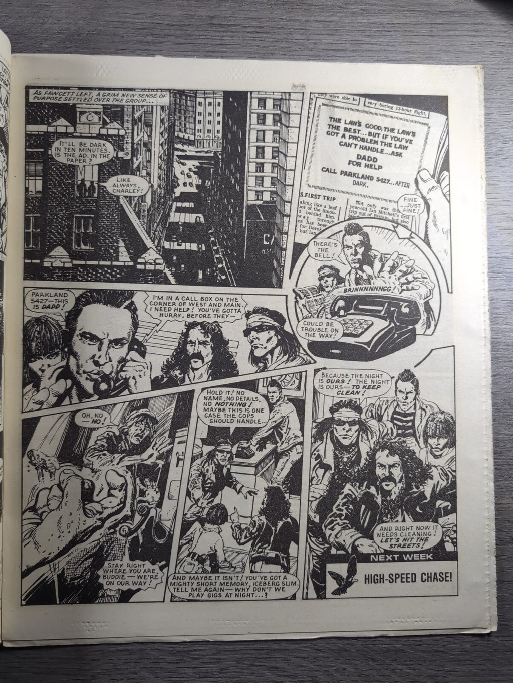 Eagle And Tiger Comic Issue No. 201 25th January 1986 Vintage Retro UK Comic