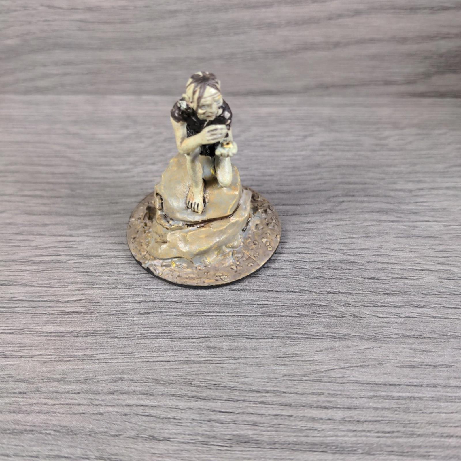 Eaglemoss Gollum Lord of the Rings Collectors Models NLP 2007 Metal Figure - Retrorama UK