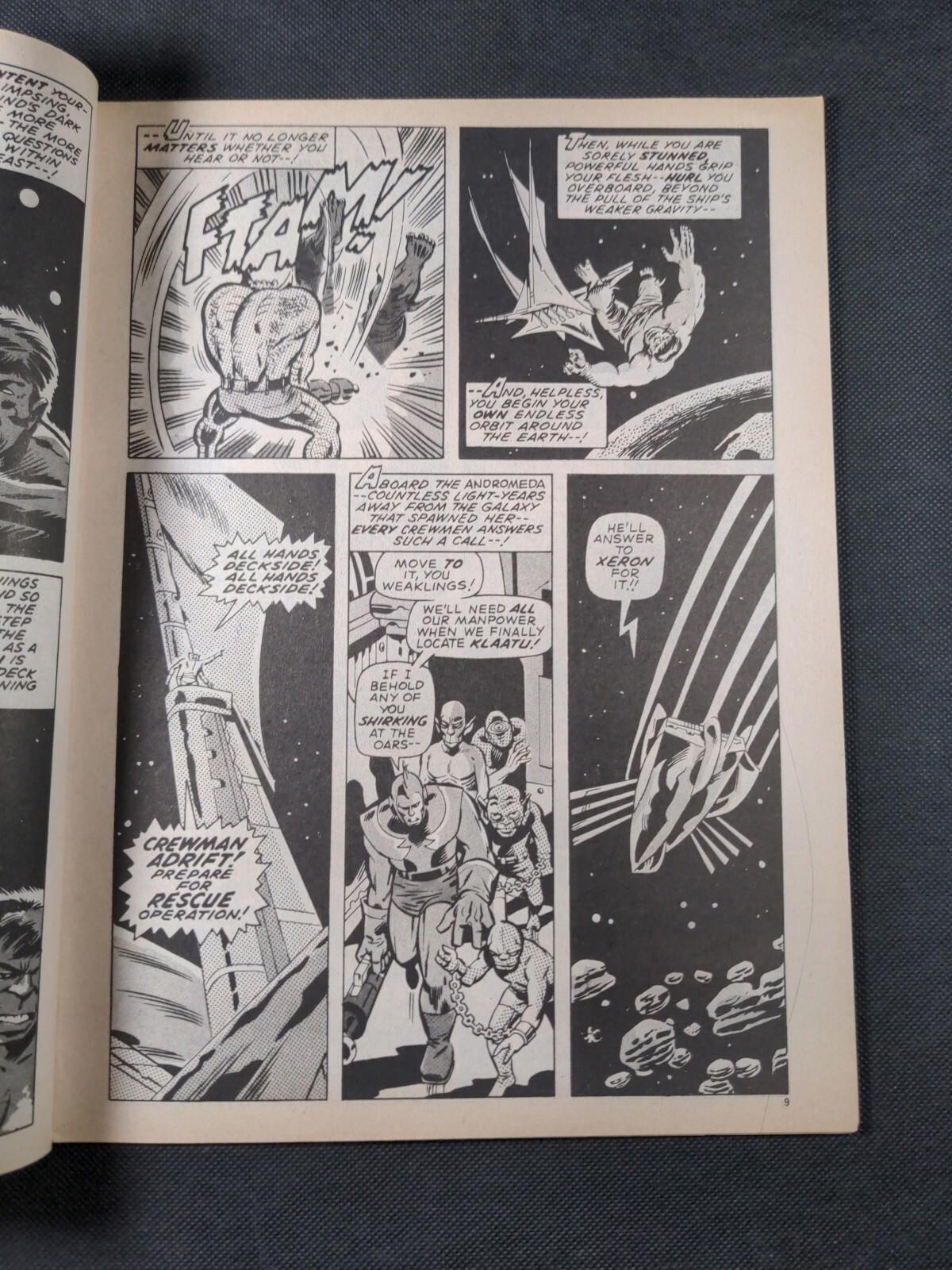 Mighty World of Marvel Issue No 103 September 1974 Vintage Marvel UK Comic