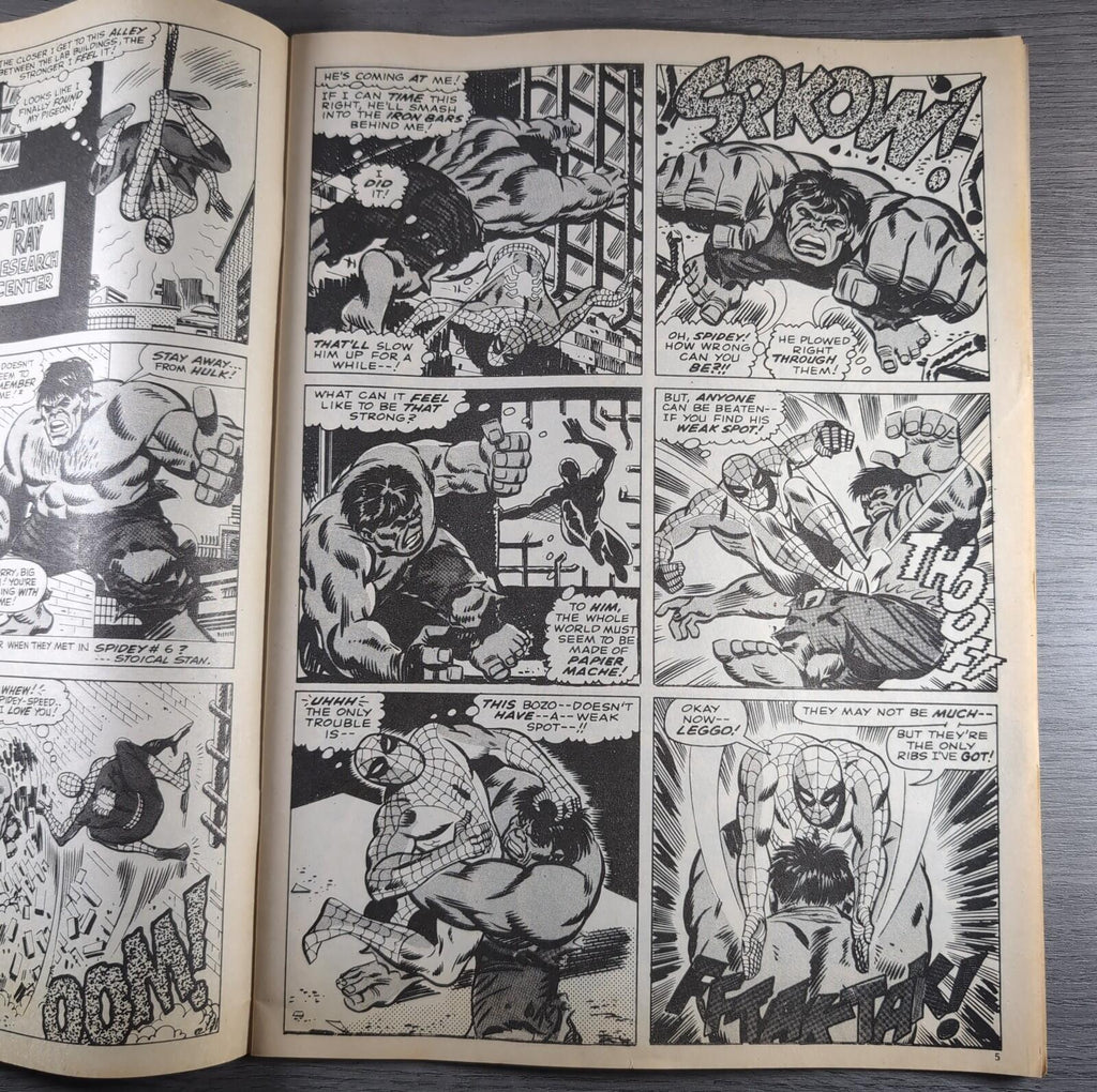 Spider-Man Comics Weekly No 76 Marvel Comics UK 27th July 1974 Vintage Comic