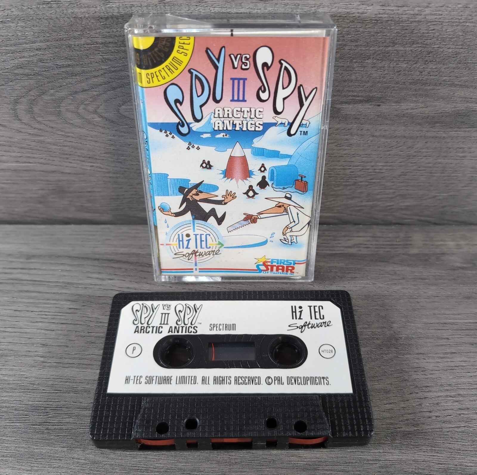 Spy Vs Spy III Artic Antics ZX Spectrum 48/128K Game Tested & Working