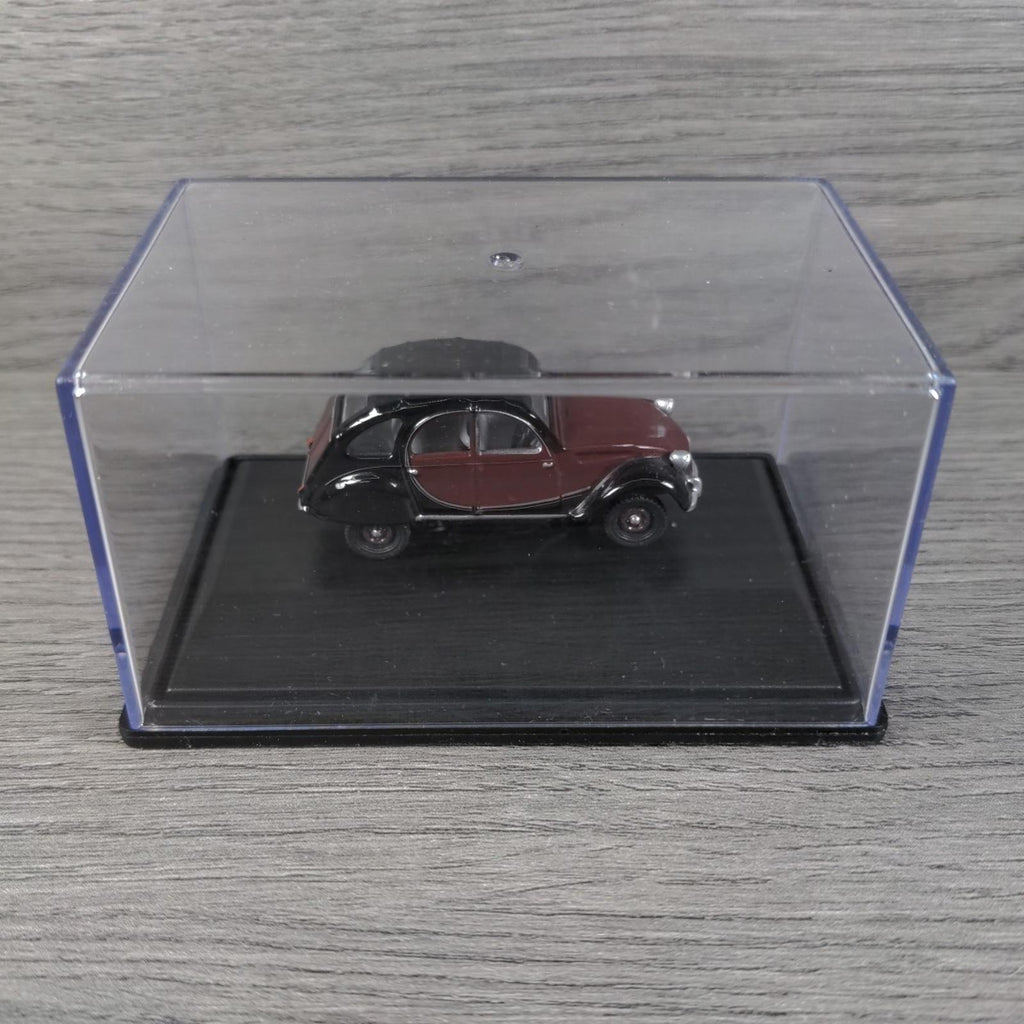 Oxford Automobile Company Maroon Citroen 2CV 1:76 Scale Die-Cast Model