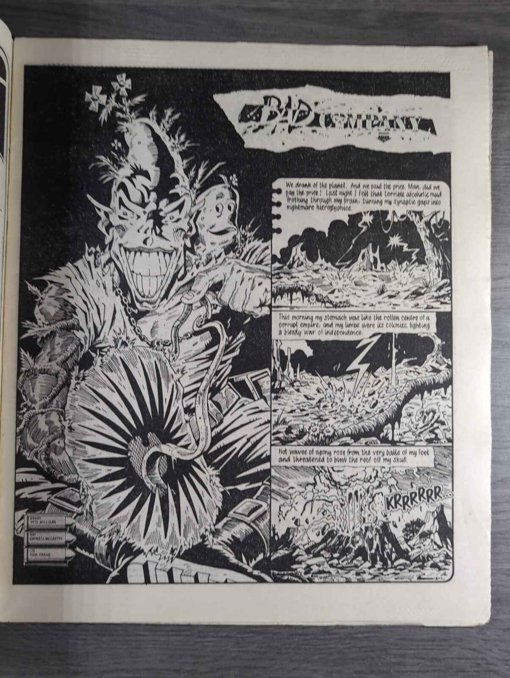 2000AD Prog 514 Featuring Judge Dread Comic 21st March 1987 Vintage Retro Comic