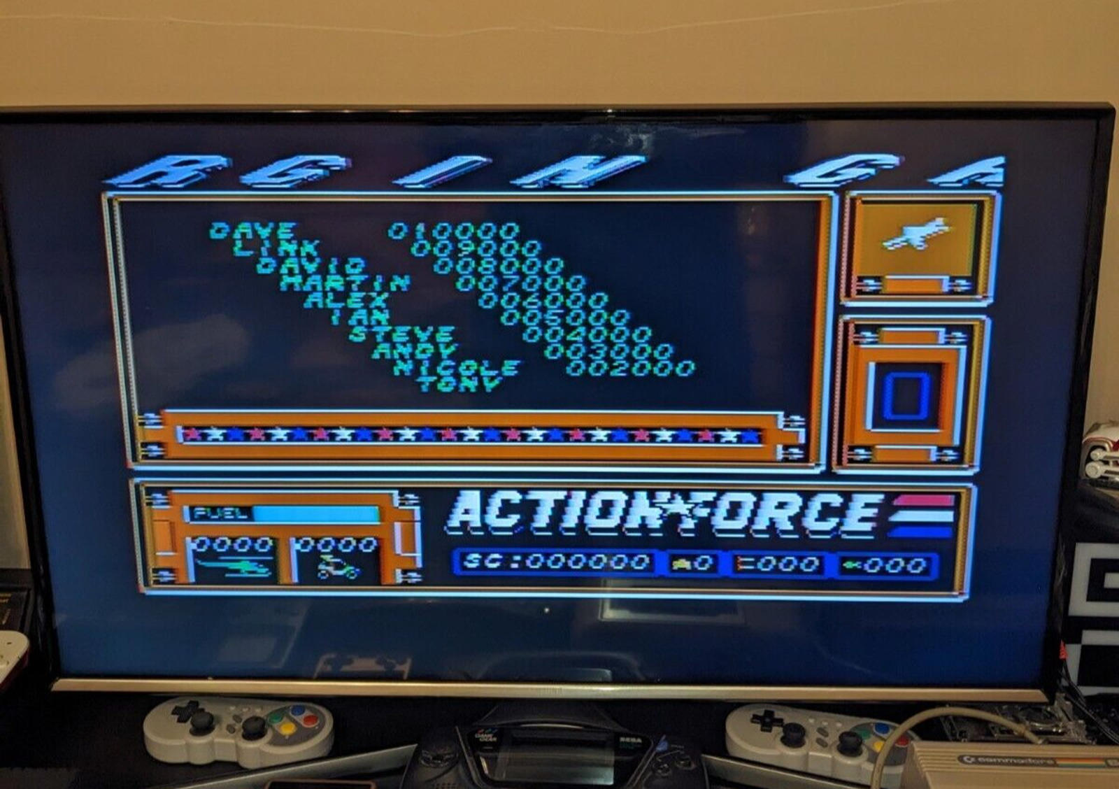 Action Force Commodore 64 C64 Game Cassette Mad Mastertronic Tested & Working