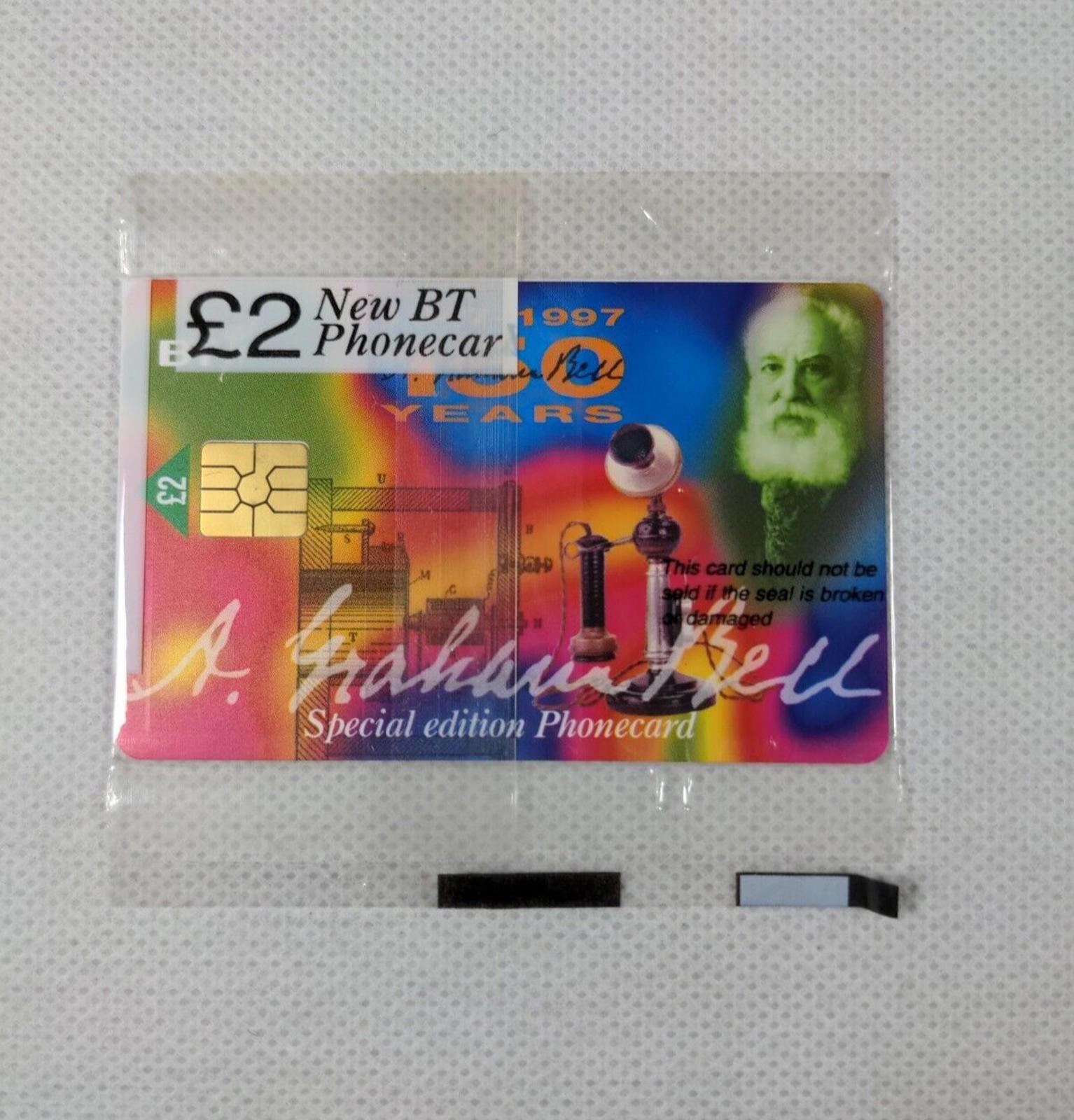 BT Phone Card  Special Edition Unused Vintage £2 Chip Phonecard Unopened Sealed