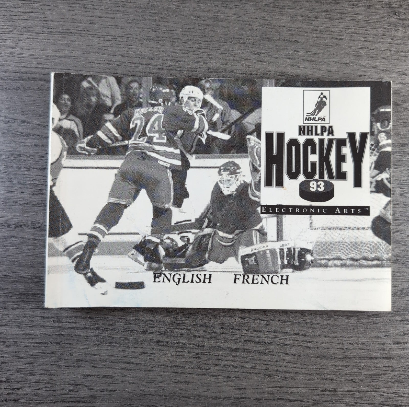 NHLPA Hockey 93 Sega Mega Drive Game Tested & Working UK Pal Region CIB