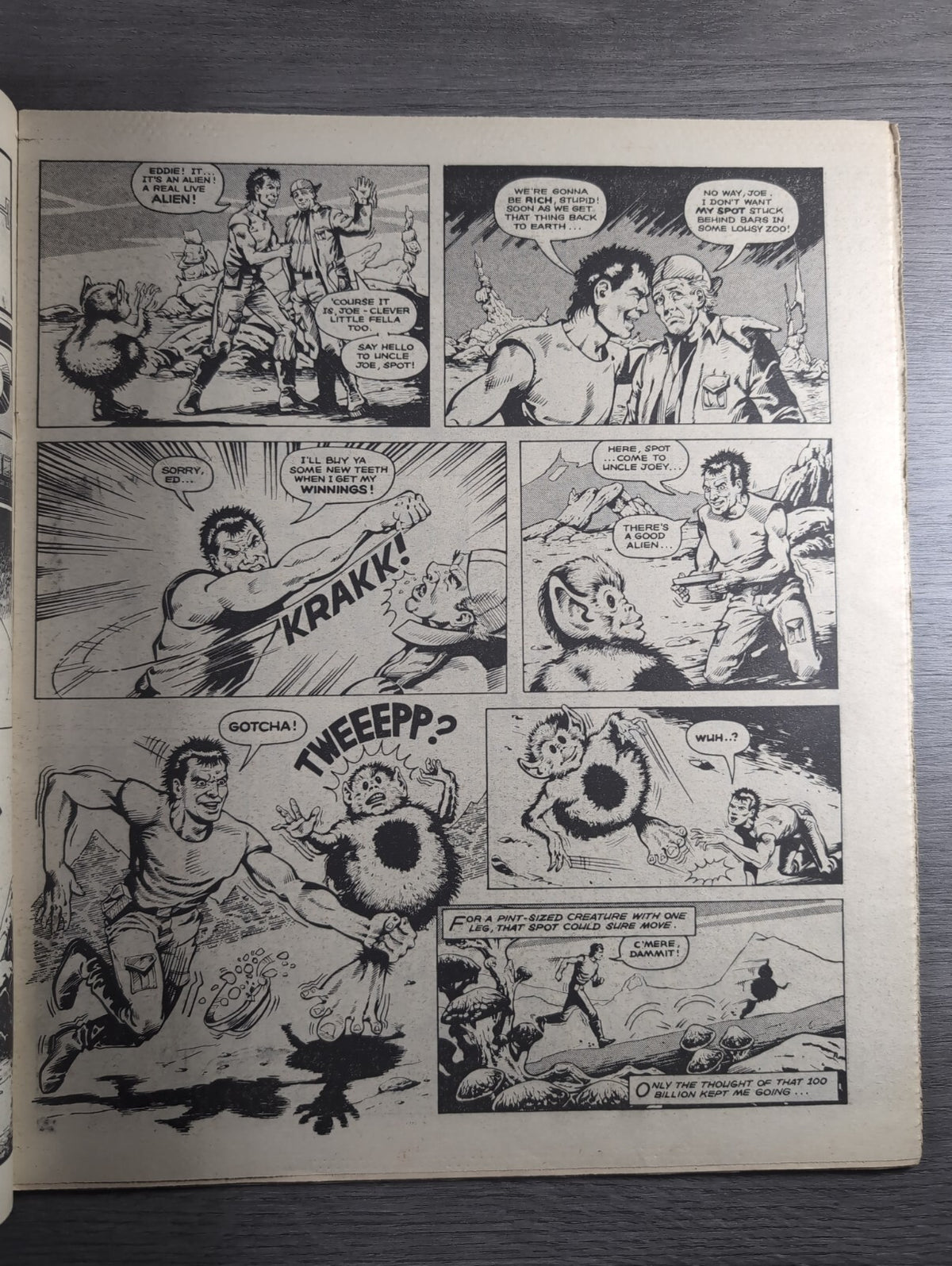 2000AD Prog 398 Featuring Judge Dredd Comic 29th Dec 1984 Vintage Retro Comic