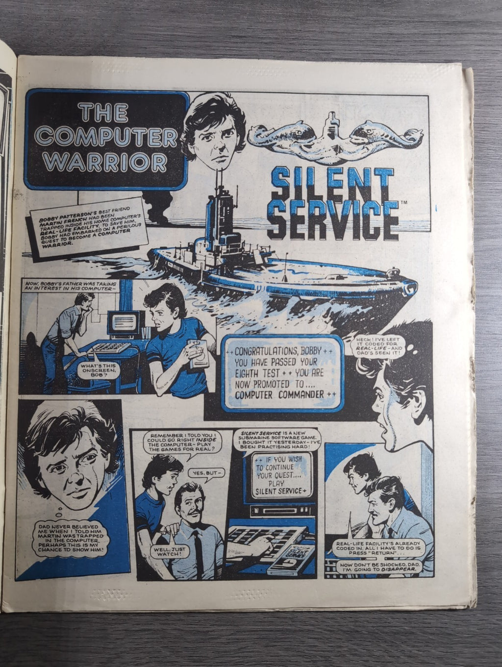 Eagle Comic Issue No. 220 7th June 1988 Vintage Retro UK Comic