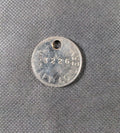 Woolley Colliery No 3226 Miners Pit Check Token Tally Mining Memorabilia - Retrorama UK