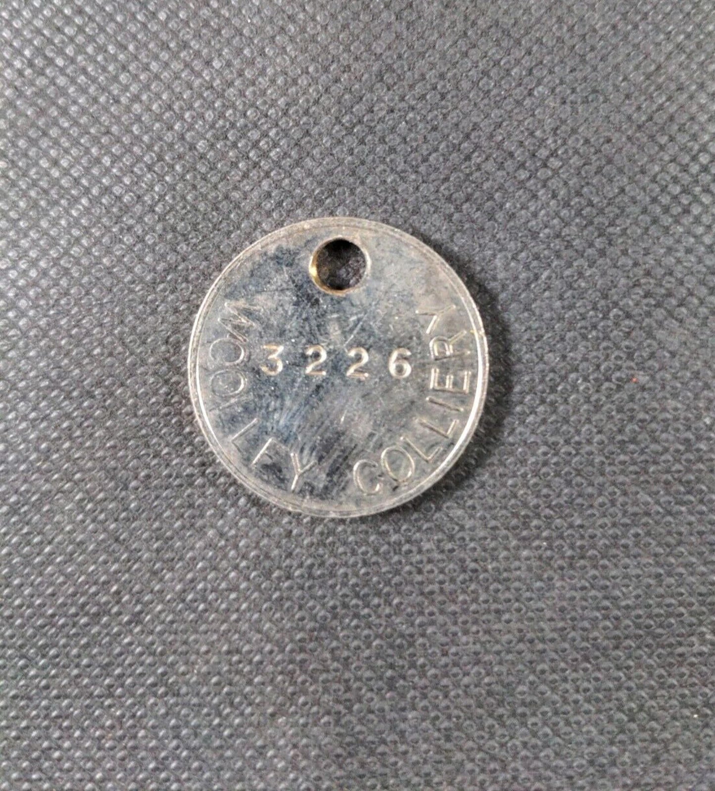 Woolley Colliery No 3226 Miners Pit Check Token Tally Mining Memorabilia - Retrorama UK