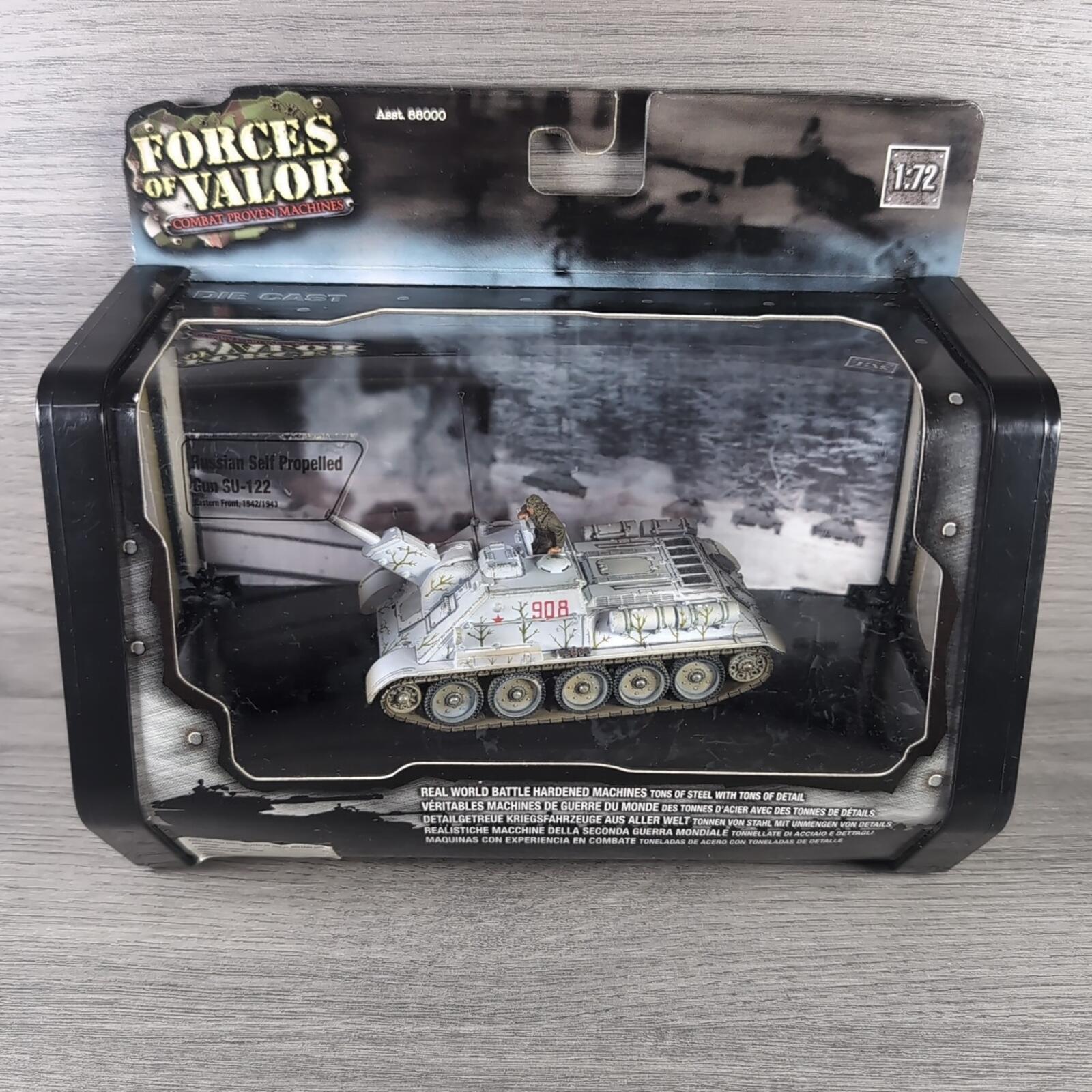 Forces Of Valour Russian Self Propelled Gun SU-122 Eastern Front 1:72 Scale