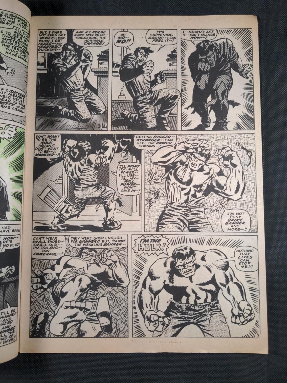 Mighty World of Marvel Issue No 39 June 1973 Marvel UK - Vintage Comic - Retrorama UK