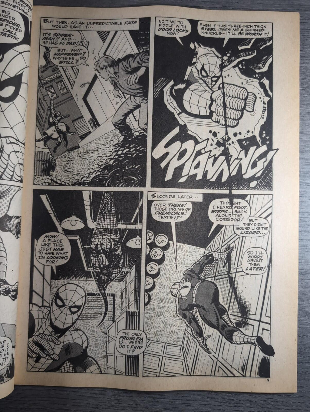 Spider-Man Comics Weekly No 95 Marvel Comics UK 7th December 1974 Vintage Comic