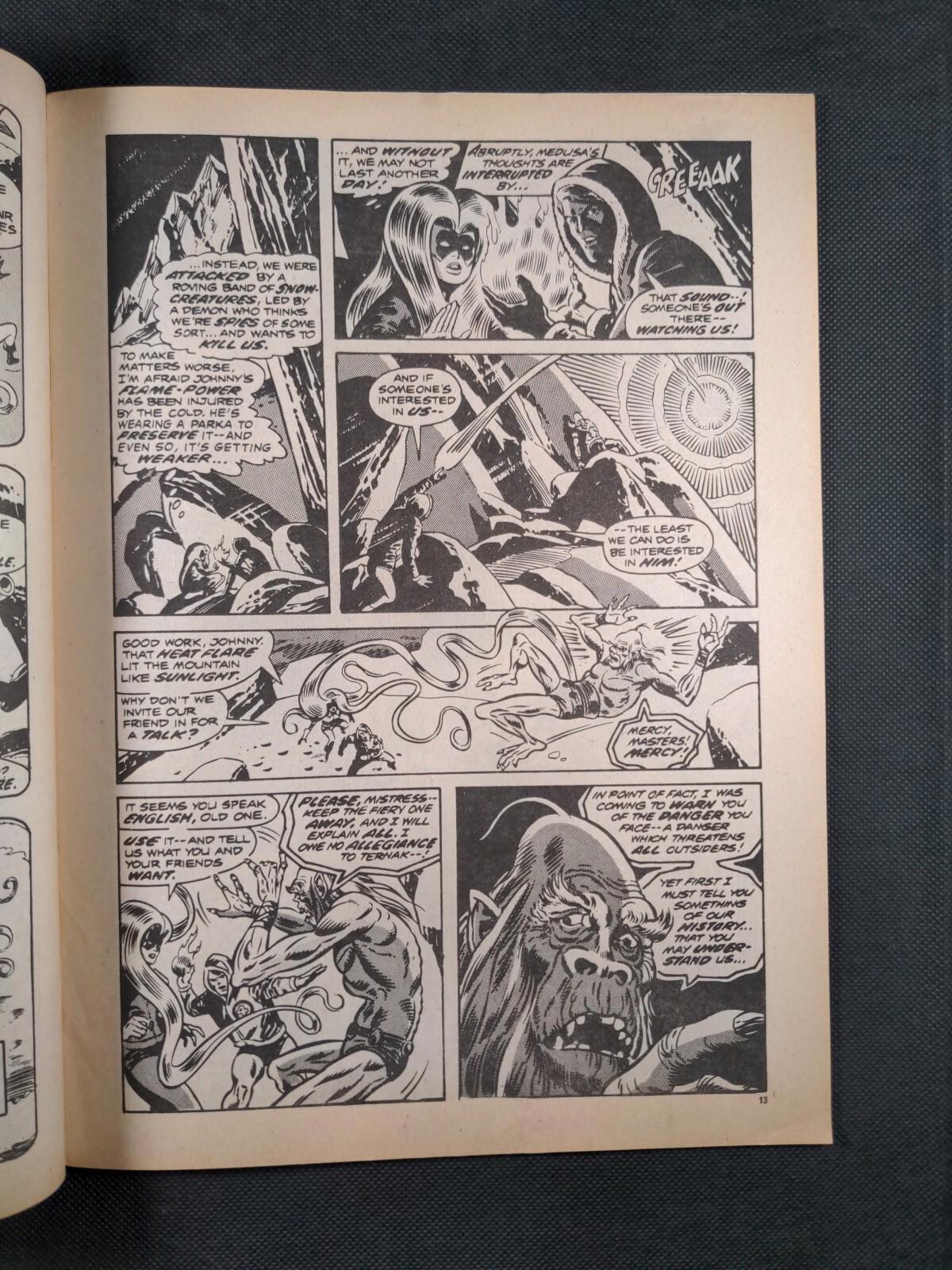 Marvel Comics The Complete Fantastic Four Issue No 13  1977 Vintage Comic
