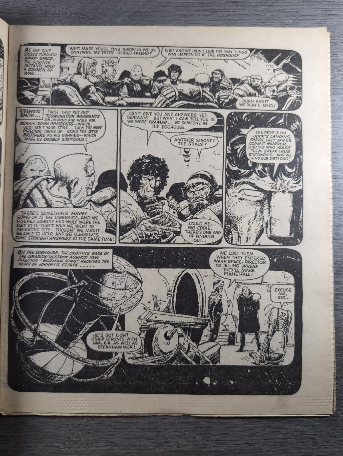 2000AD Prog 375 Featuring Judge Dredd Comic 30th June 1984 Vintage Retro Comic