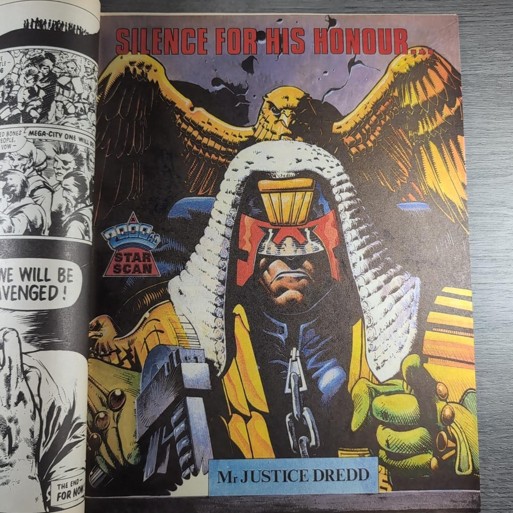 2000AD Prog 531 Featuring Judge Dredd 18th July 1987 Vintage Comic