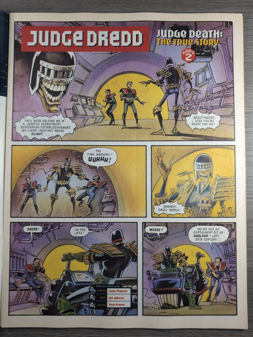 2000AD Prog 902 Featuring Judge Dredd Comic 26th Aug 1994 Vintage Retro Comic