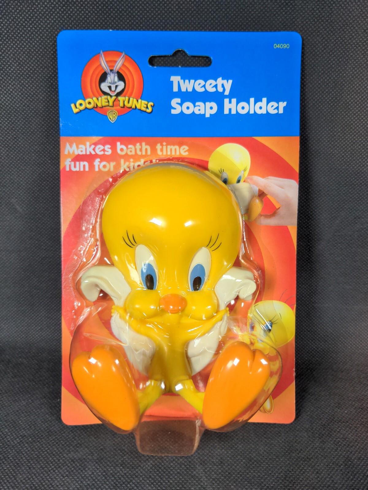Looney Tunes Vintage Tweety Pie Bird Soap Holder Stand Vintage 1998