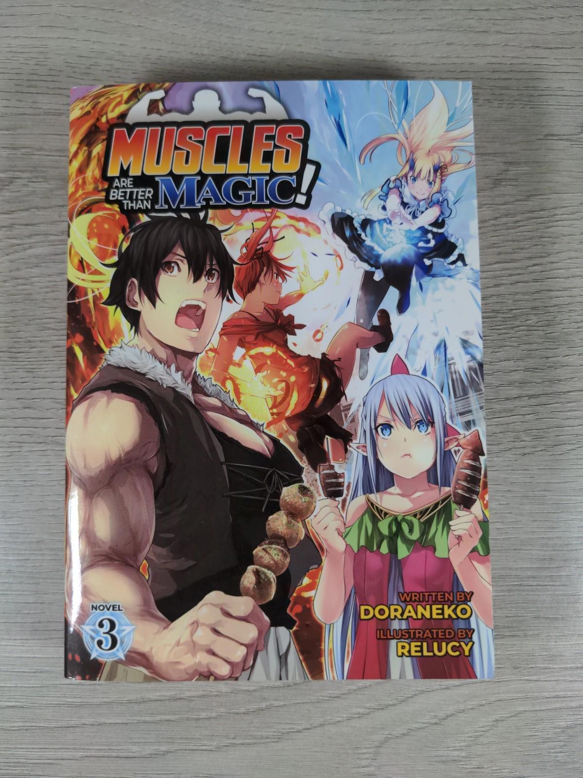 Muscles are Better Than Magic! Vol. 3 by Doraneko Novel Paperback Book 2021