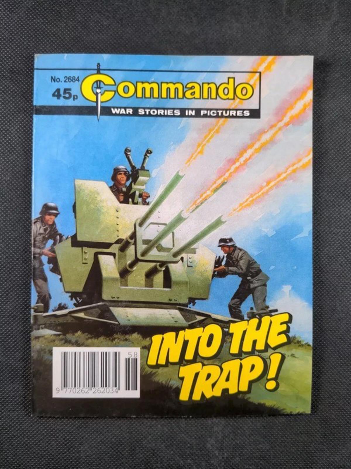 Commando Comic Issue Number 2684 Into The Trap Vintage Comic
