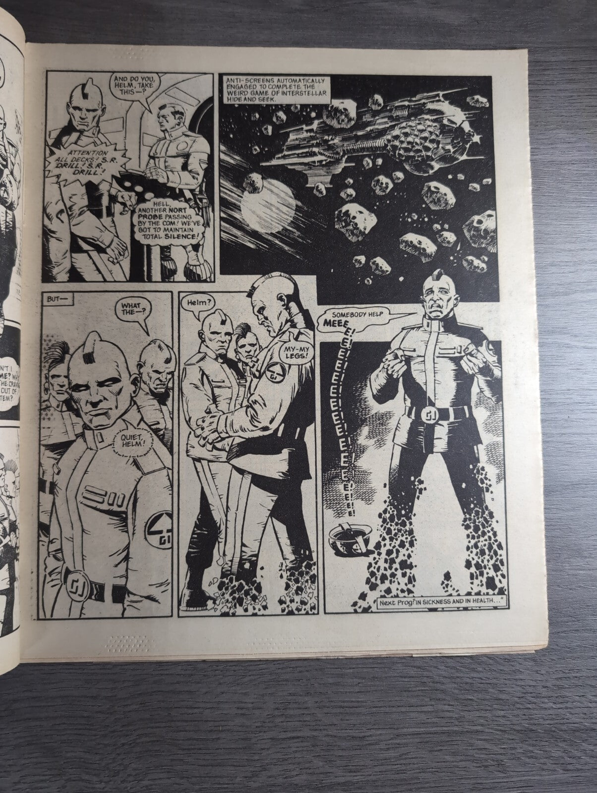2000AD Prog 402 Featuring Judge Dread Comic 26th Jan 1985 Vintage Retro Comic