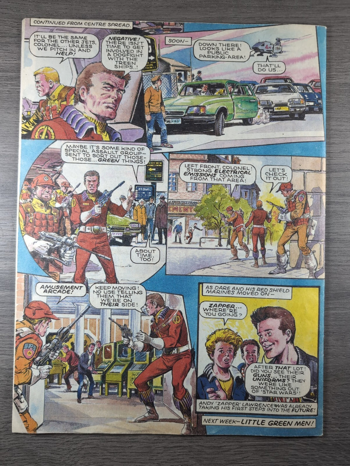 Eagle Comic Issue No. 263 4th April 1987 Vintage Retro UK Comic