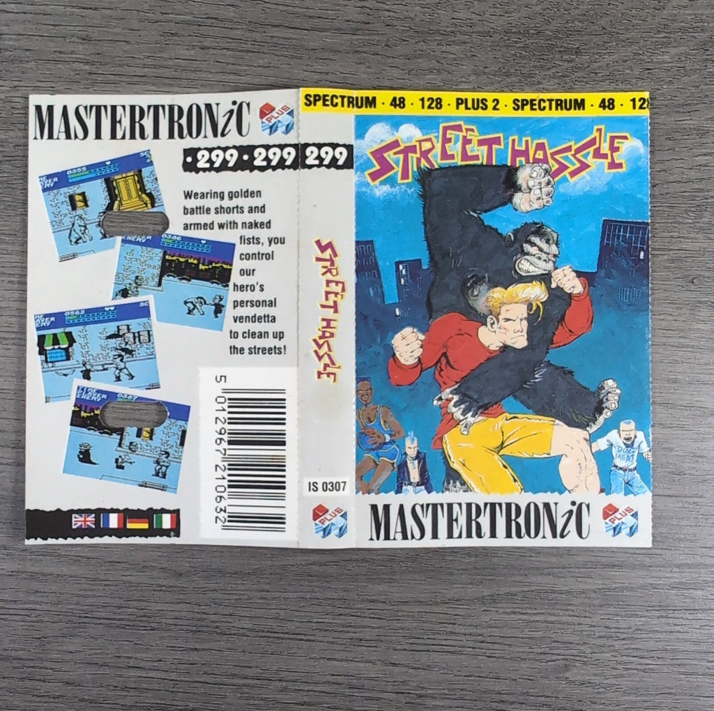 Street Hassle ZX Spectrum 48/128K Game Cassette Mastertronic Tested & Working