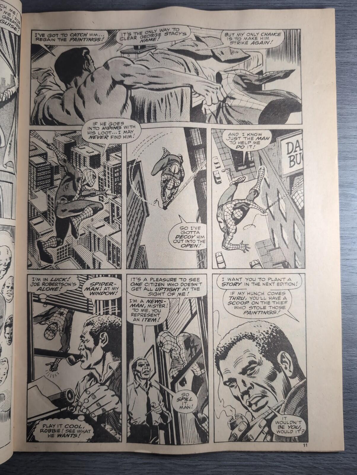 Spider-Man Comics Weekly No 99 Marvel Comics UK 4th January 1975 Vintage Comic