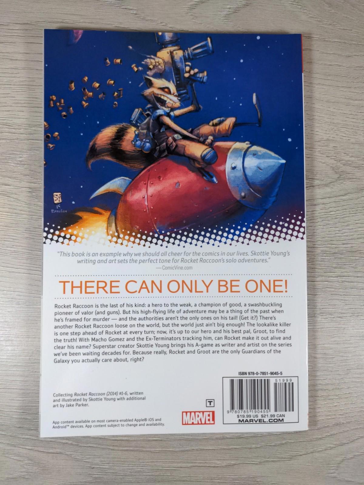 Marvel Comics Rocket Raccoon A Chasing Tale Volume 1 2015 Graphic Novel