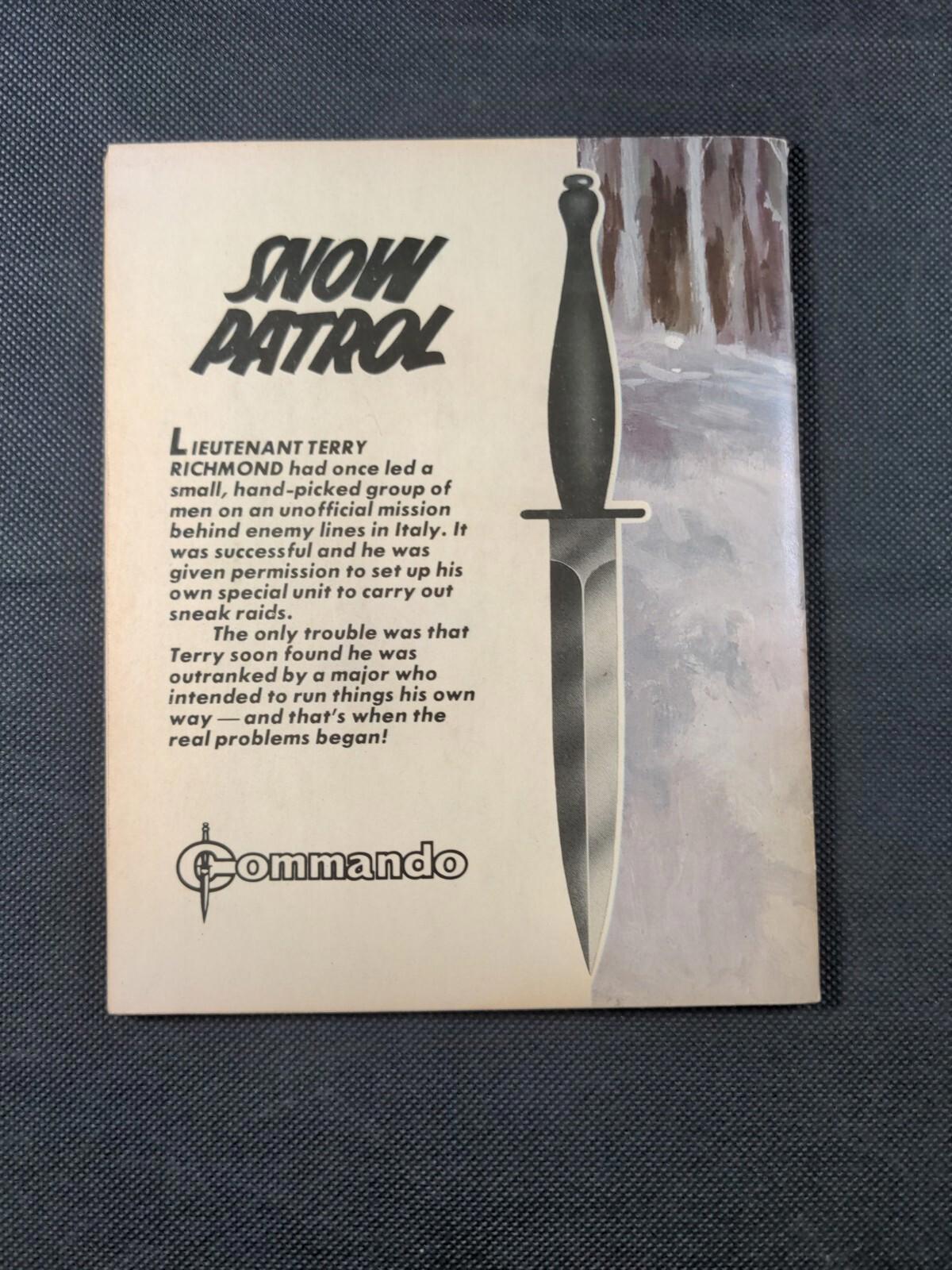 Commando Comic Issue Number 1418 Snow Patrol - Retrorama UK