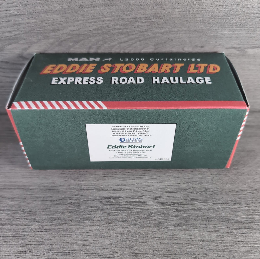 Atlas Editions Eddie Stobart Man L2000 Box Van Valarie Ann F1459 Die-Cast Model