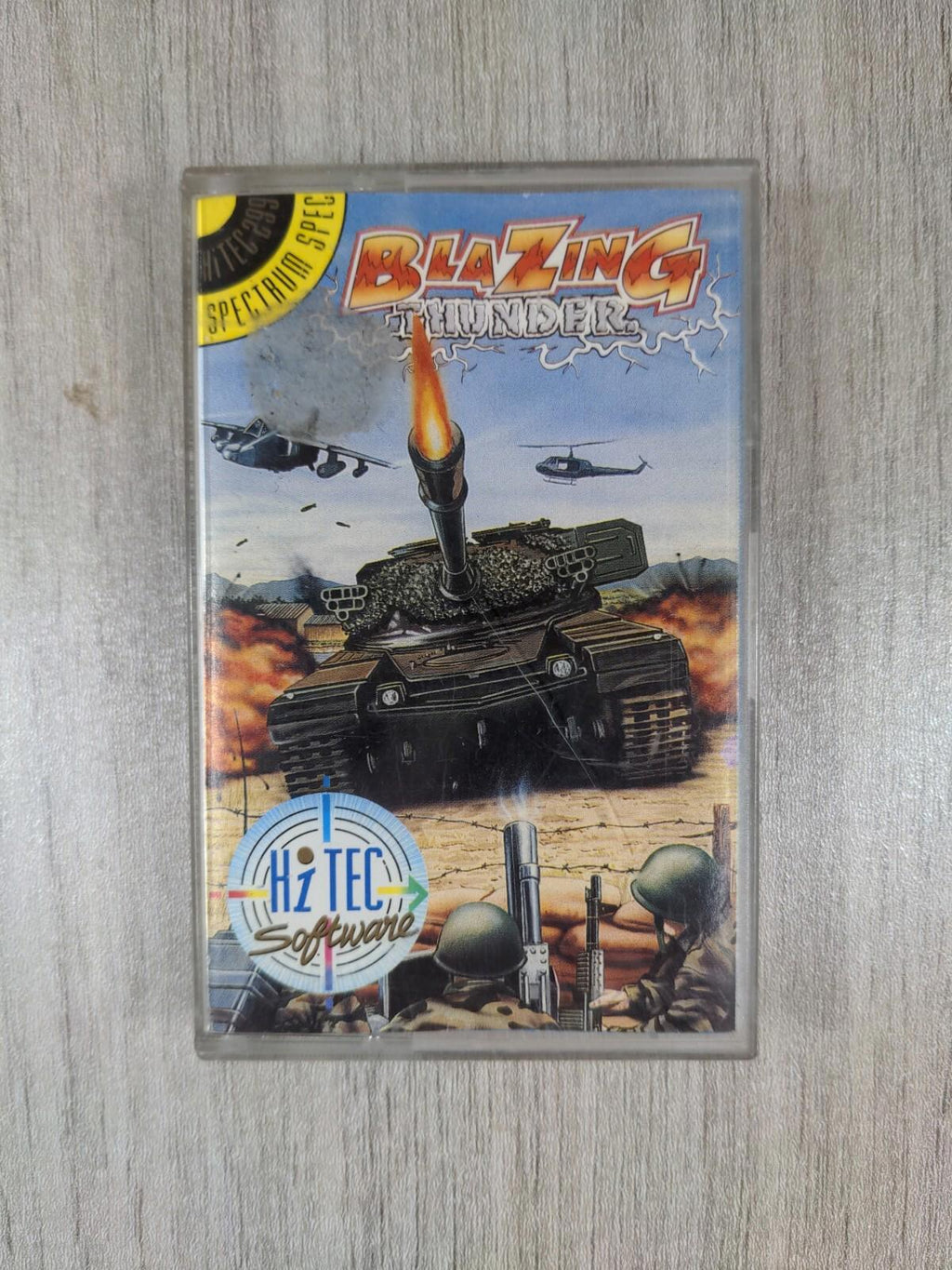 Blazing Thunder ZX Spectrum 48K Game Cassette Tested & Working