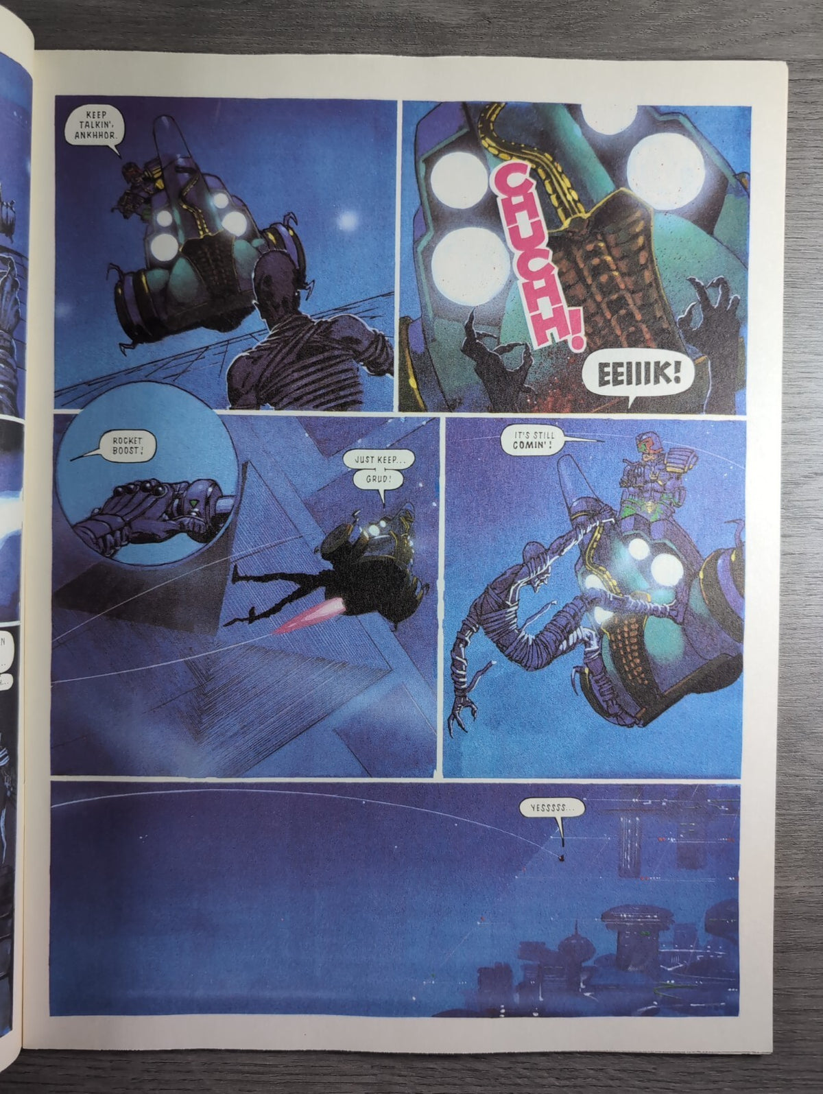 2000AD Prog 864 Featuring Judge Dredd Comic 4th Dec 1993 Vintage Retro Comic
