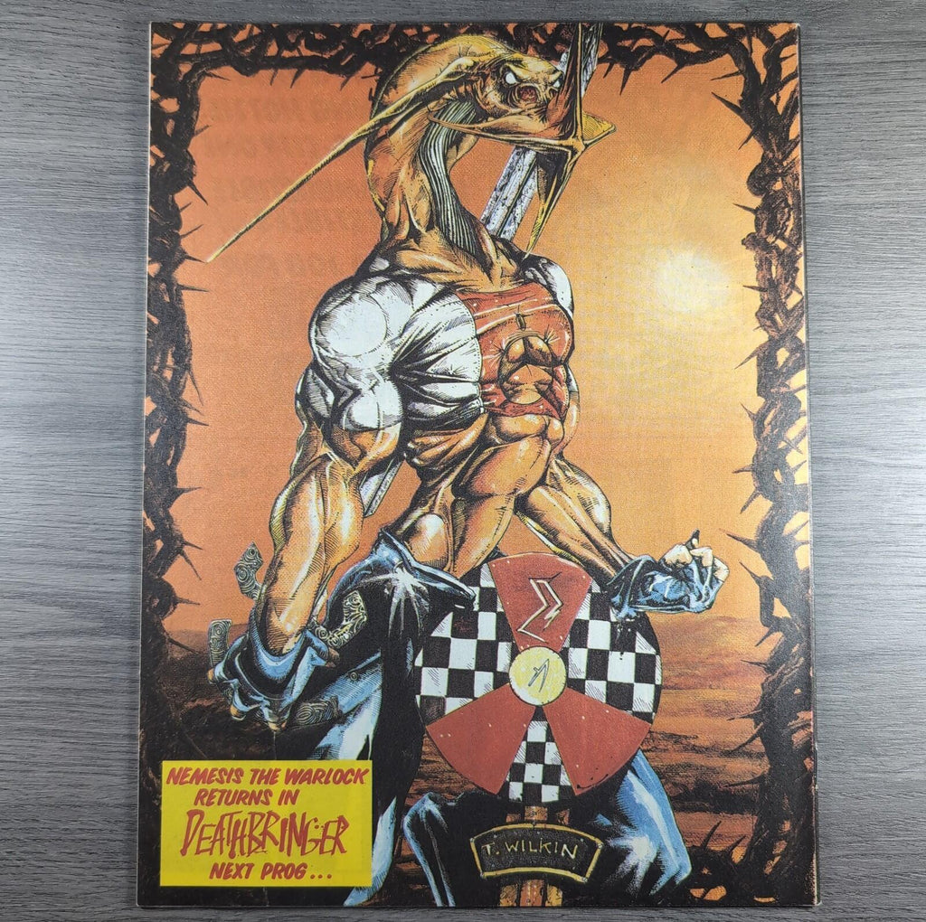 2000AD Prog 585 Featuring Judge Dredd 30th July 1988 Vintage Comic